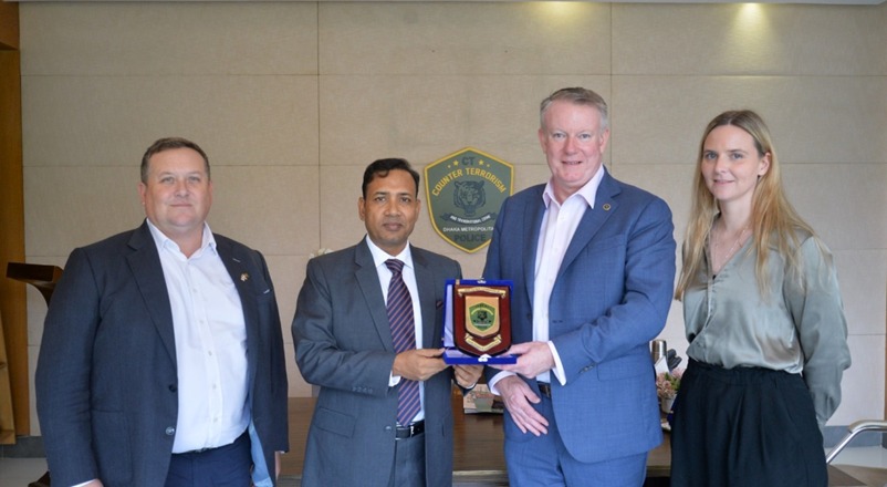 National Crime Agency, UK, delegation meets CTTC chief 