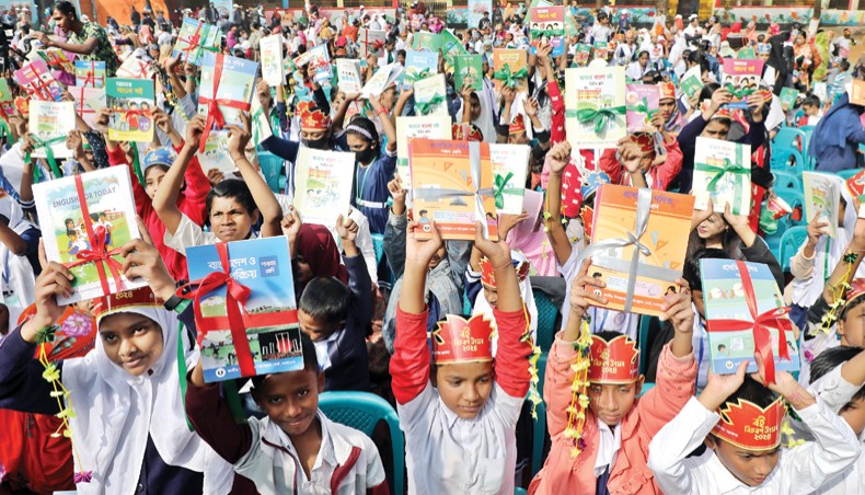 Preparation in full swing to distribute new textbooks to students