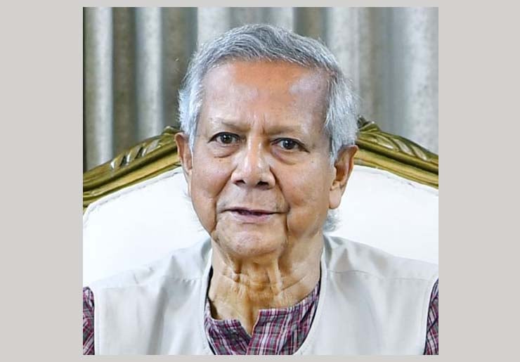 Prof Yunus greets Nihon Hidankyo on winning of Nobel Peace Prize