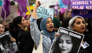 Protests in Turkey over violence against women