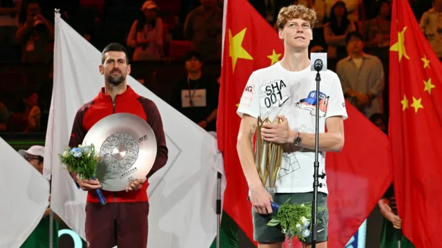 Sinner wins Shanghai Masters to deny Djokovic 100th career title