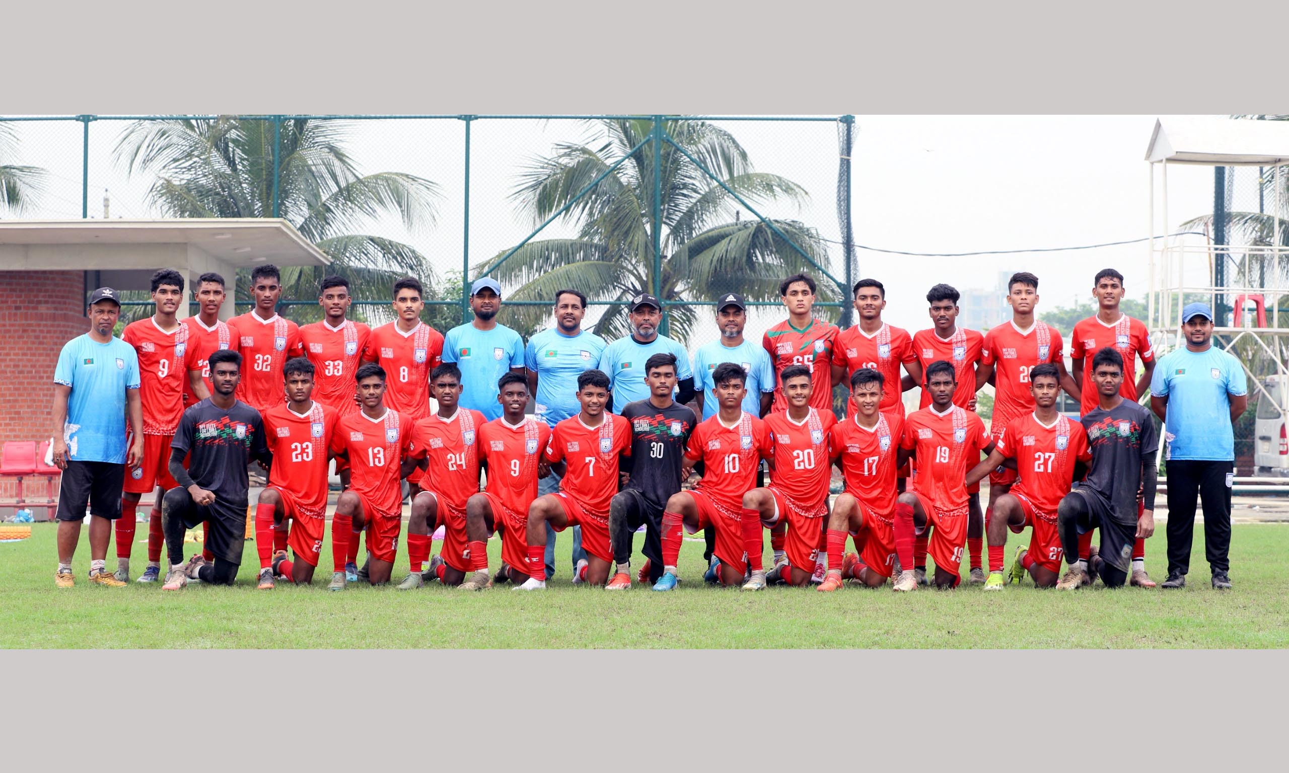 U-17 football team leave for Cambodia tomorrow