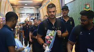 South Africa arrive in Dhaka for Test series against Tigers