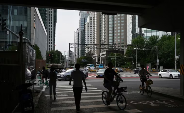 China sees slowest growth in more than a year as property woes drag