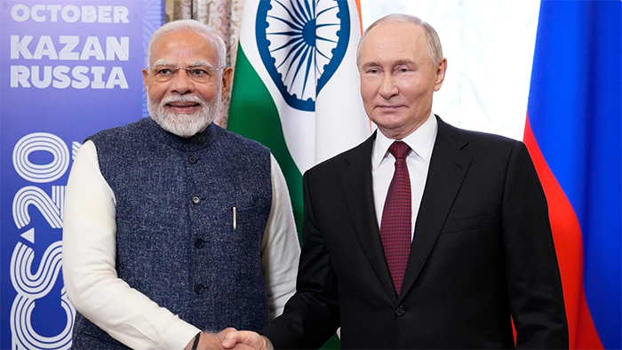 India supports quick restoration of peace in Ukraine, Modi tells Putin