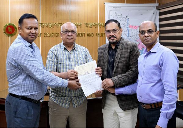 Tk 30 lakh donated for flood victims