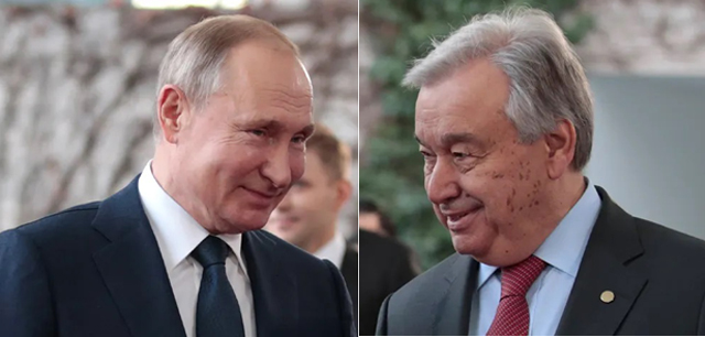 Putin to meet UN's Guterres for first time in over two years