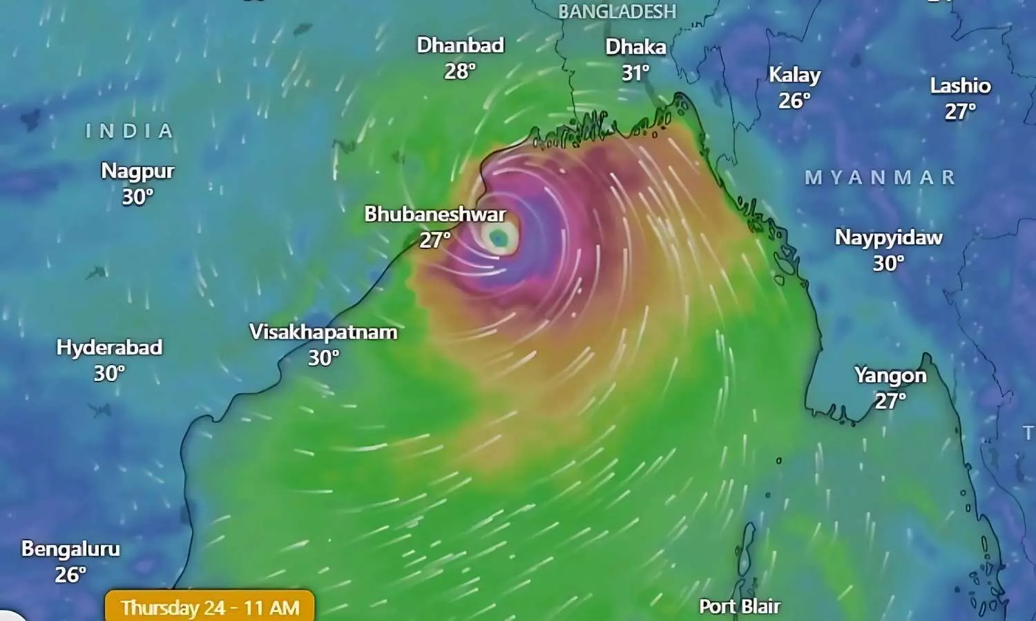 District administrations take necessary measures ahead of cyclone ‘Dana’  