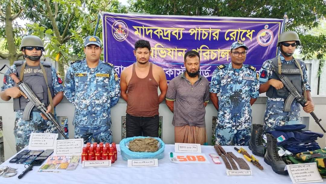 Joint forces arrest two drug peddlers in Khulna