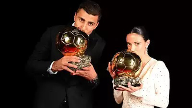 List of winners at 2024 Ballon d'Or ceremony