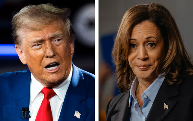 Trump trash talks Harris as Democrat fends off 'garbage' fallout