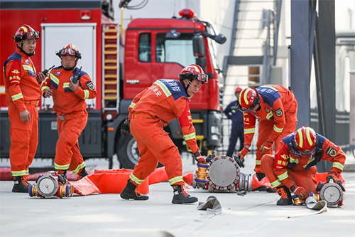 Over 20 hospitalised after fire in southwest China