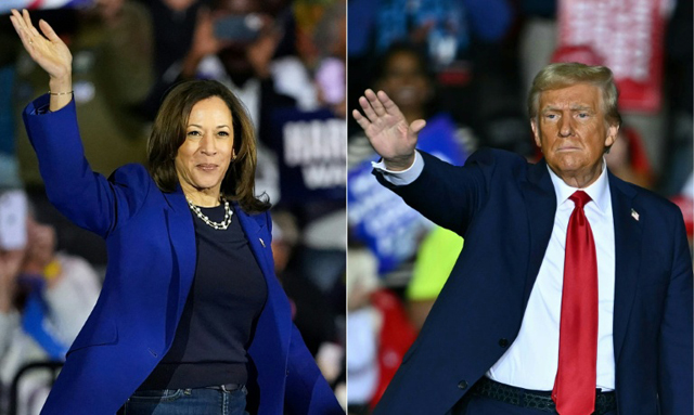 Harris, Trump fight through final campaign hours