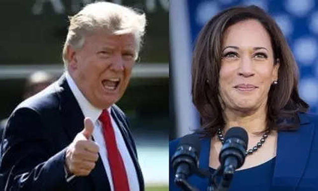 Trump at 201 electoral votes, Harris at 91: US media