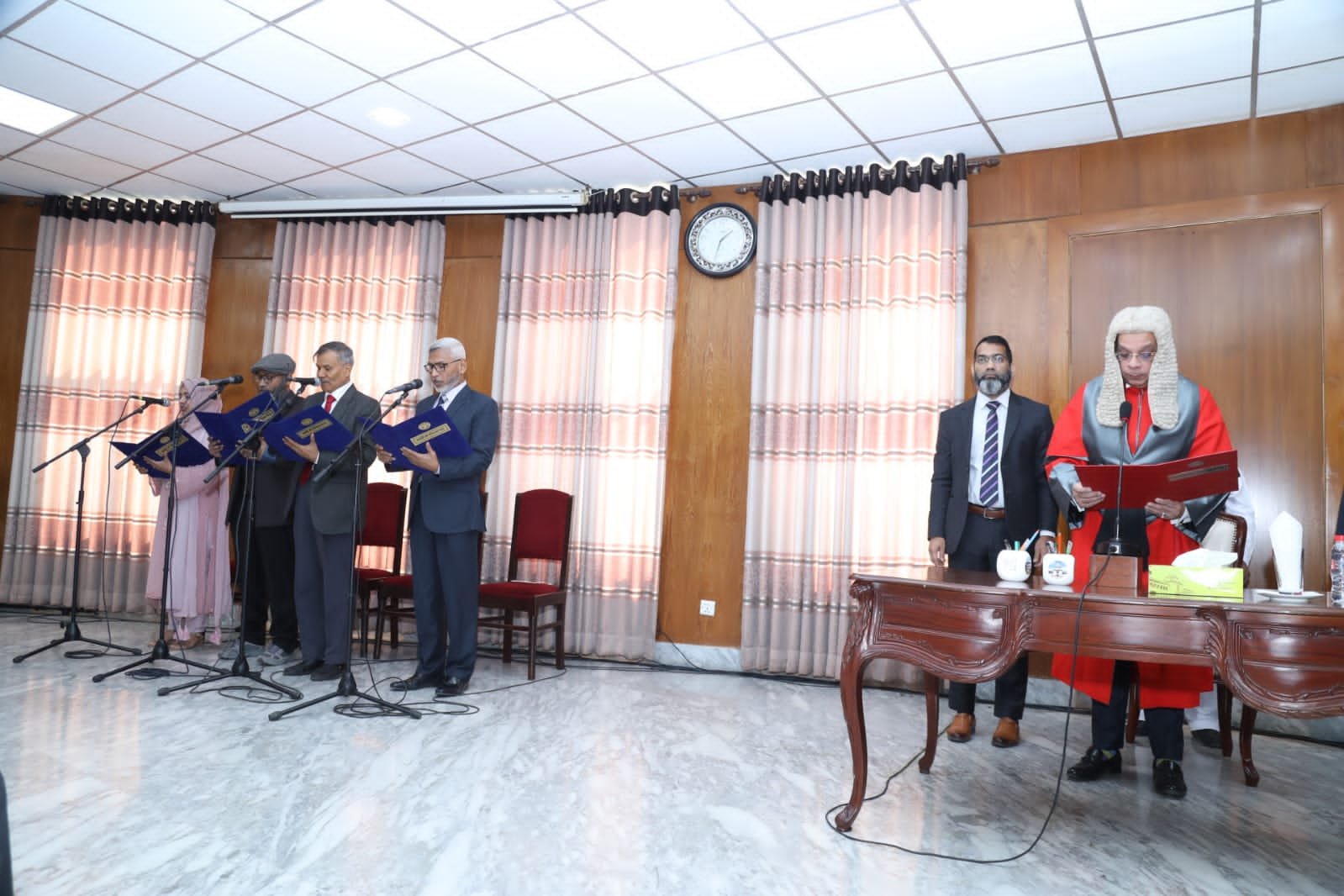 Four more PSC members take oath