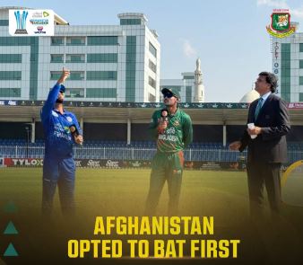 Bangladesh bowl first in 1st ODI against Afghans