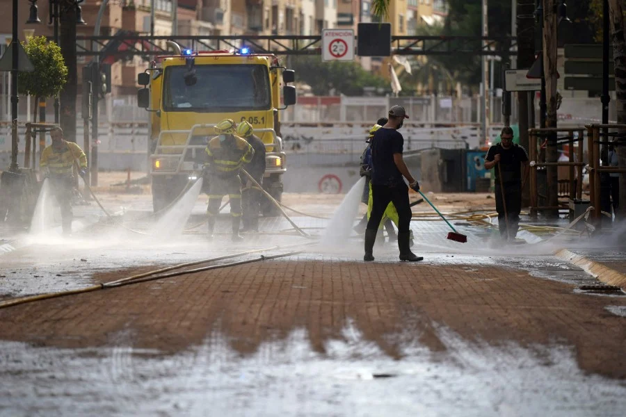 Valencia league match at Espanyol postponed after floods