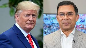 Tarique Rahman greets Donald Trump for being elected US President