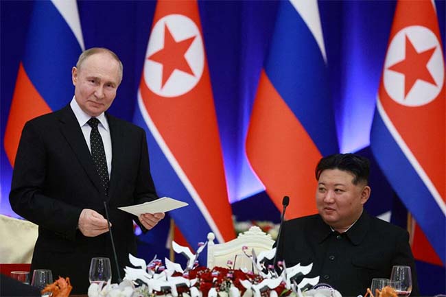 Putin finalises N. Korea defence deal