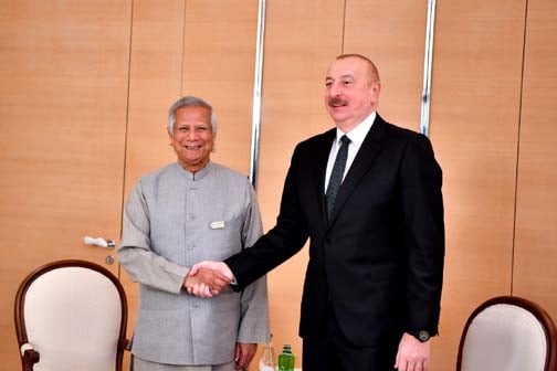 Chief Adviser meets Azerbaijan President