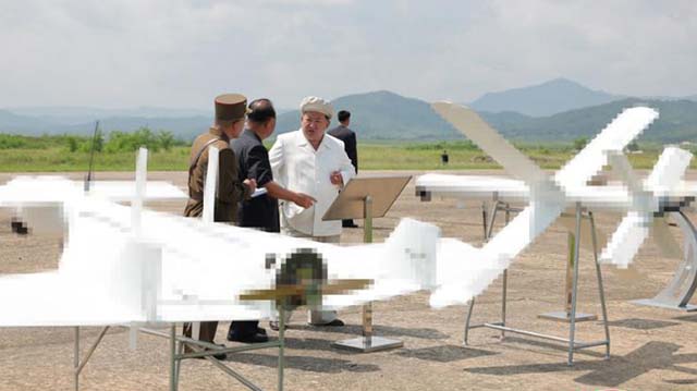 N. Korean leader orders 'mass production' of attack drones