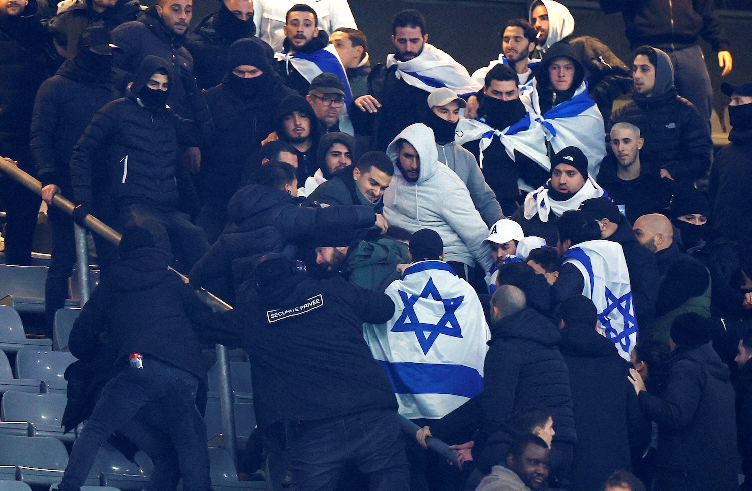 40 arrests at tense France-Israel football match i Paris