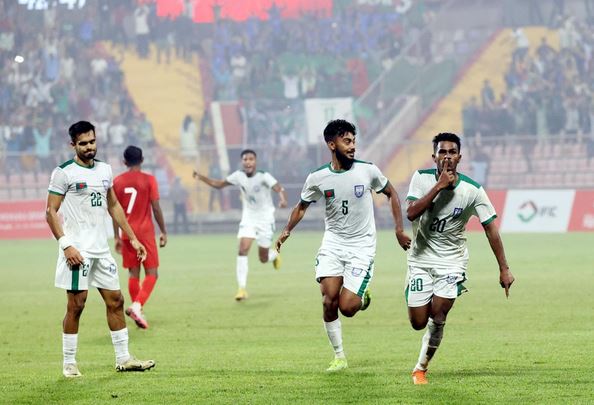 Bangladesh beat Maldives 2-1 in 2nd FIFA Friendly match