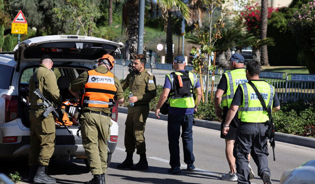 Two flares land near Netanyahu's home in 'serious incident': police