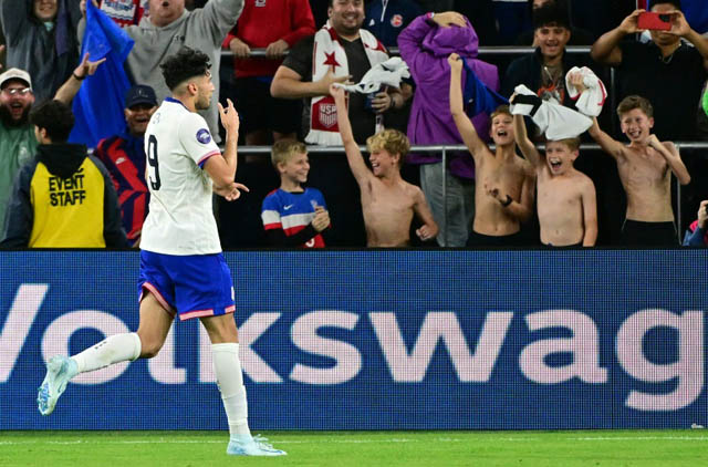 Pulisic at the double as USA cruise past Jamaica