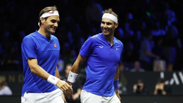 Federer hails 'historic' Nadal ahead of imminent retirement