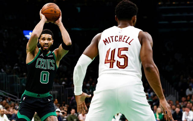 Tatum stars as Celtics end Cavaliers unbeaten start