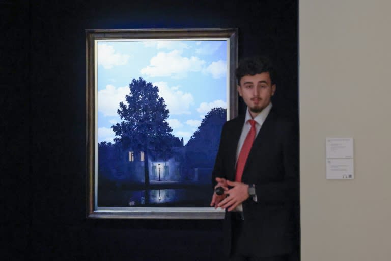 Magritte painting nets auction record of $121 million