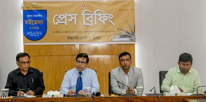 Weeklong divisional book fair begins in Khulna on Nov 26