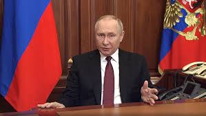 Putin says Ukraine conflict has elements of 'global character'