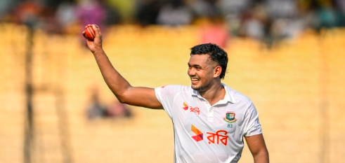 Taskin claims 2 wickets as Windies reach 50-2 at lunch