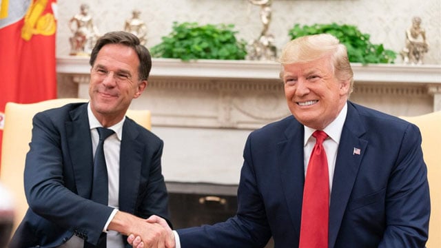 NATO chief Mark Rutte met Donald Trump in Florida: bloc spokesman