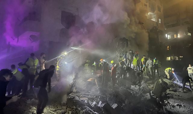 Lebanon says at least four killed in Israeli strike on central Beirut