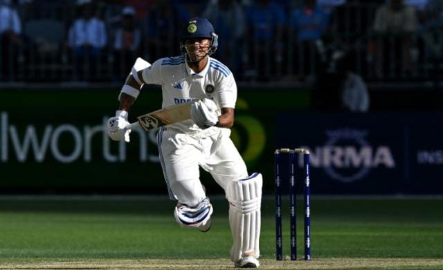 Jaiswal hits century for India against Australia