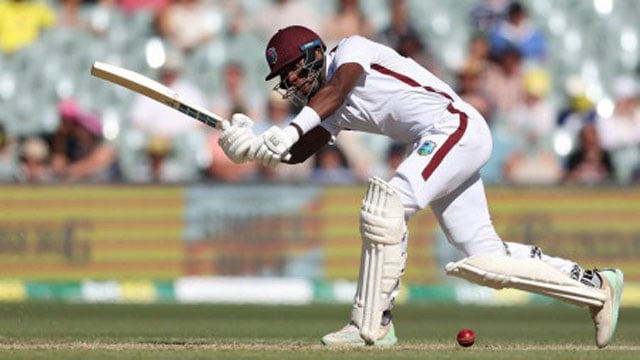 Greaves maiden ton keeps Windies aloft over Bangladesh