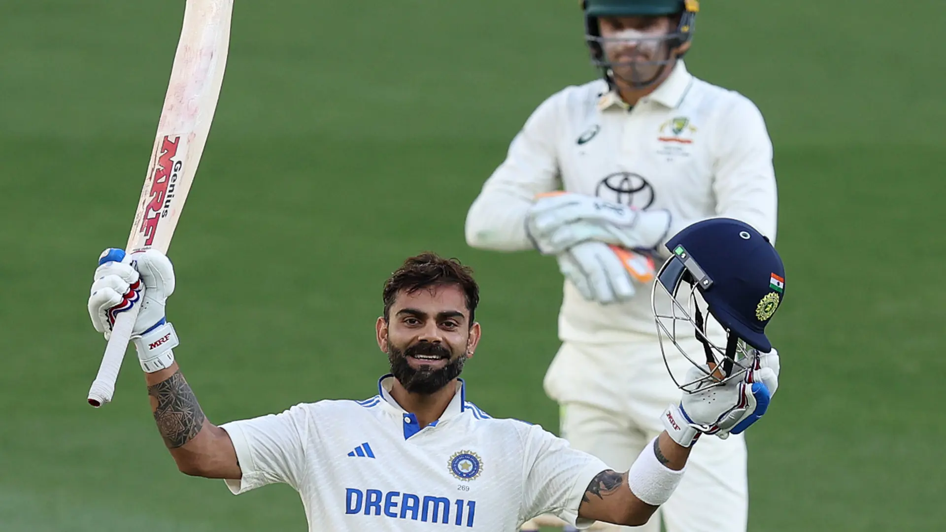 Kohli blasts century as India declare against Australia