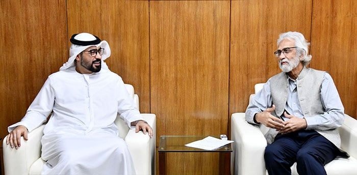 UAE Ambassador calls on Hassan Ariff