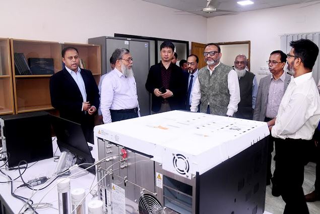 ‘Gas Chromatography Lab’ installed at Dhaka University