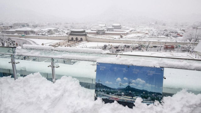 South Korea officials say three dead in heavy snowfall