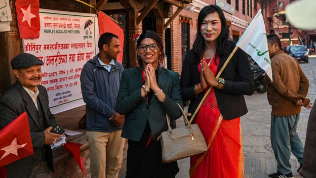 Nepal's first transgender candidates run for local office