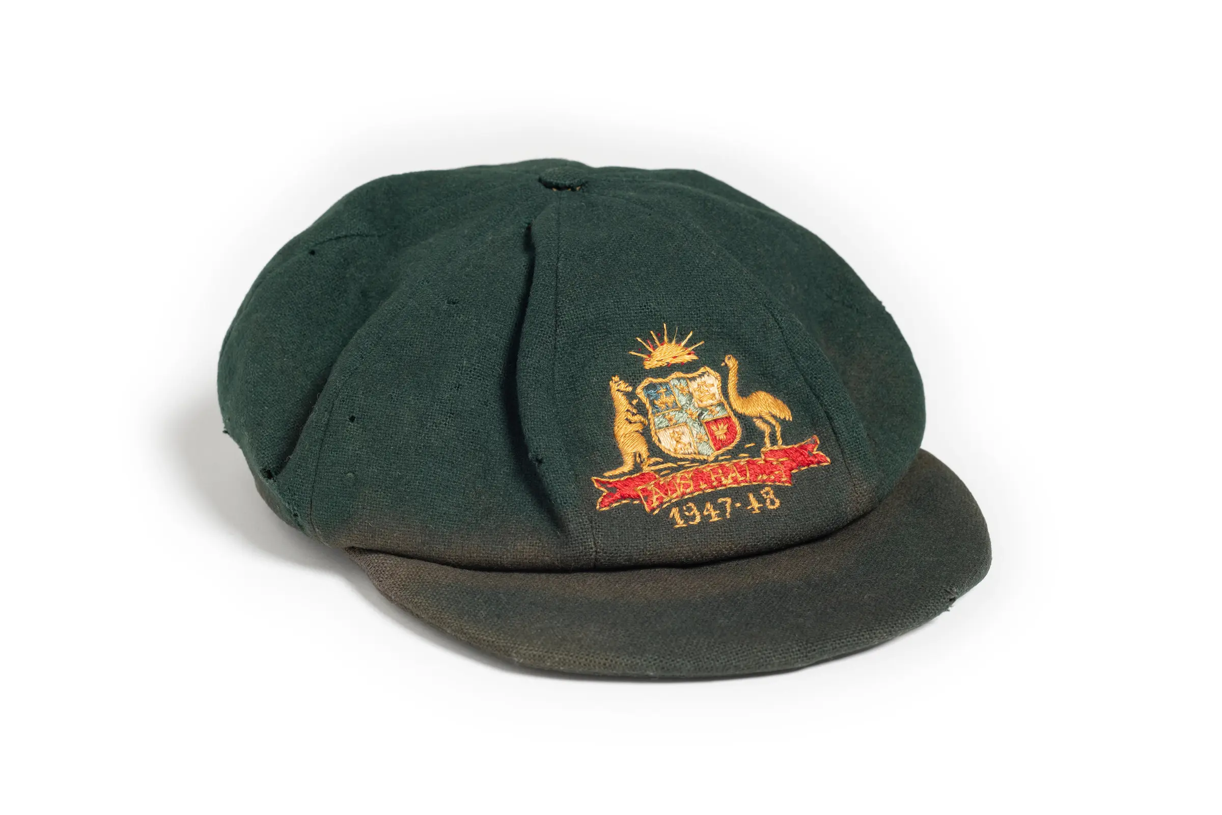 Cricket legend Bradman's 'baggy green' cap could fetch $260,000