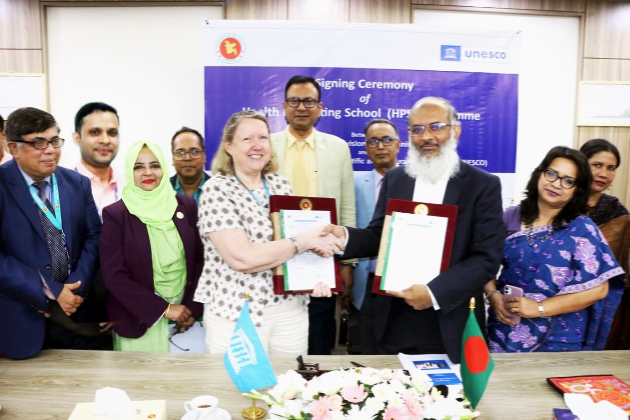 Bangladesh, UNESCO sign grant agreement for HPS programme