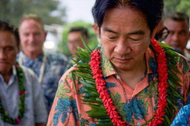 Taiwan's Lai arrives in Tuvalu to shore up Pacific allies