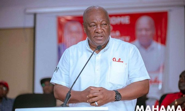 Ghana's Mahama makes presidential bid for redemption