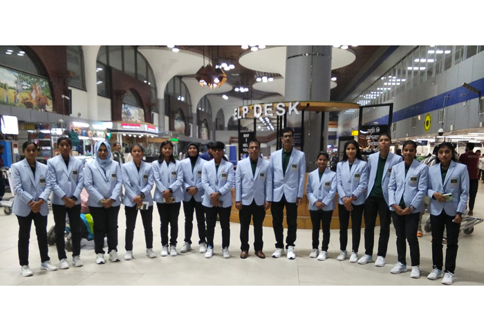 Women's hockey team off to Oman