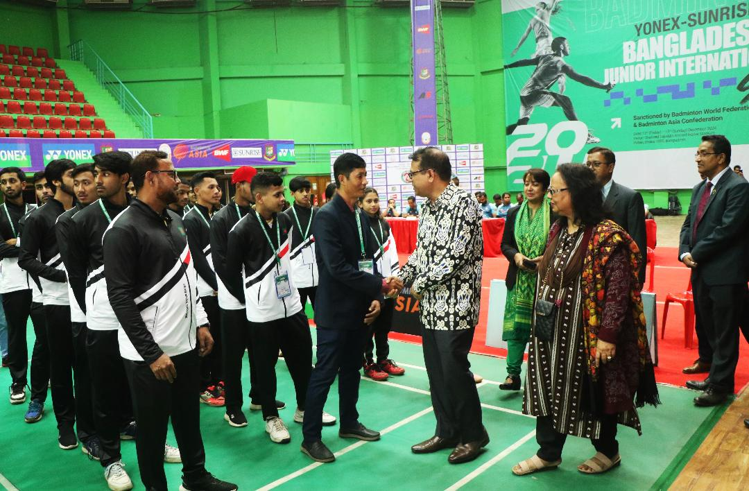 Yonex-sunrise Bangladesh Jr. Int'l series inaugurated